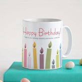 Happy Birthday To You Printed In Red Ceramic Mug 330 Ml For Birthday Gifts For Friends